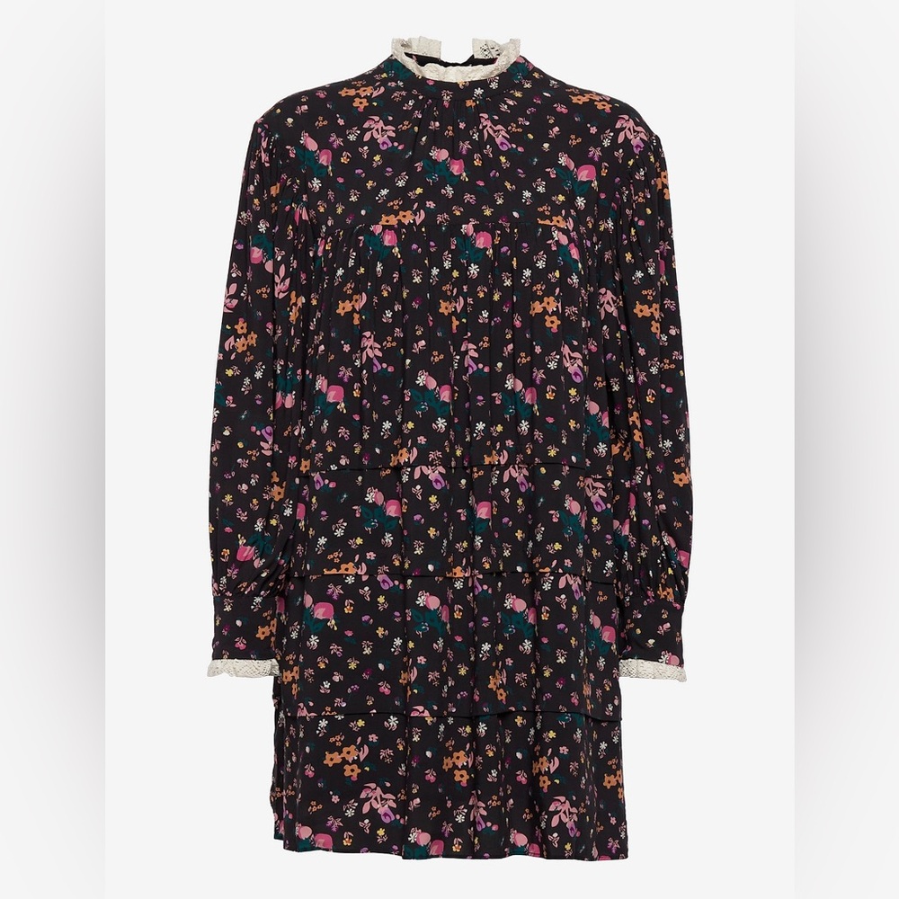 hofmann copenhagen Floral Long Sleeve Dress